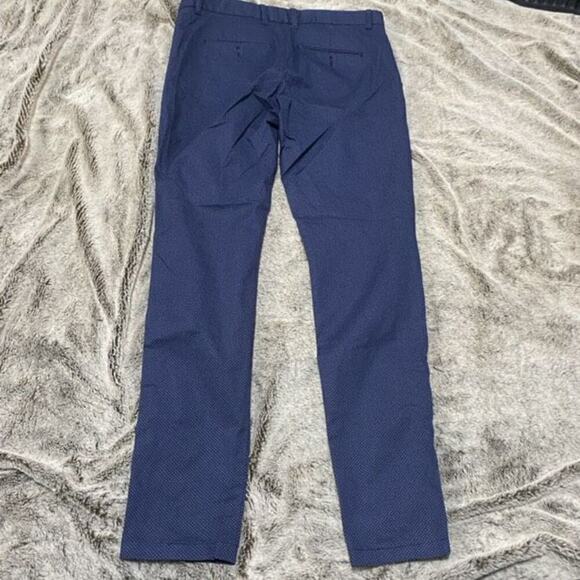 Lufian slim fit blue pants trousers | Sz 34 SEE MEASUREMENTS - Picture 4 of 7